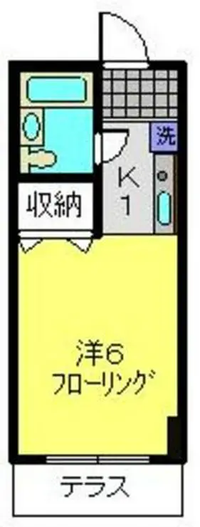 エルクレアドール 1階階 間取り