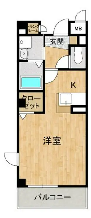 アヴニール豊四季 3階階 間取り