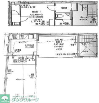 COLESSO JIYUGAOKA(1LDK/3階)の間取り写真