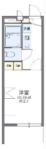 レオパレスK&M(1K/2階)の間取り写真