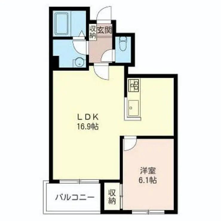 ヴェルドミール宮崎台 3階階 間取り