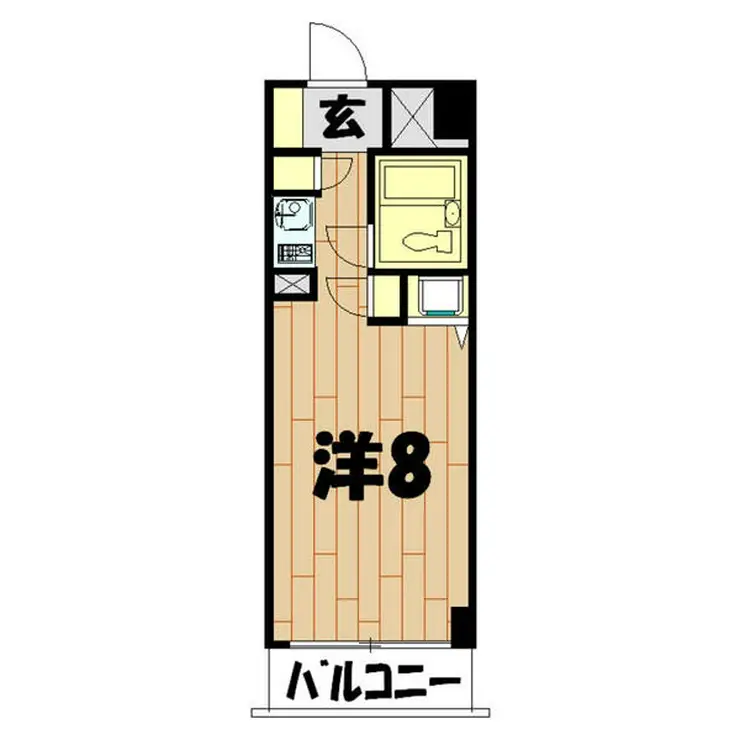 ビッグヴァン二俣川第2 1階階 間取り