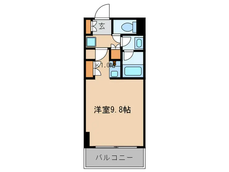 レジディア九段下 7階階 間取り