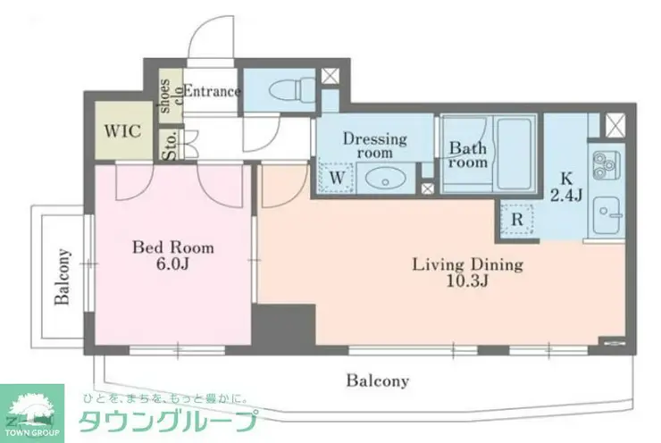 エクセレンシア駒込 3階階 間取り
