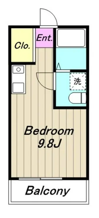 ラポールテラス 1階階 間取り