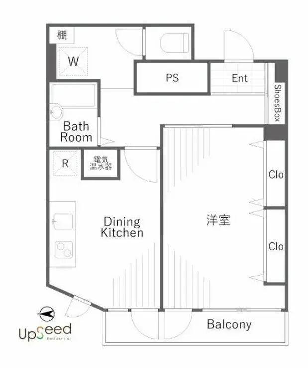 御苑ハイム 7階階 間取り
