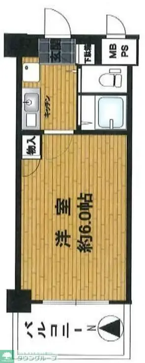クリオ新杉田壱番館 2階階 間取り