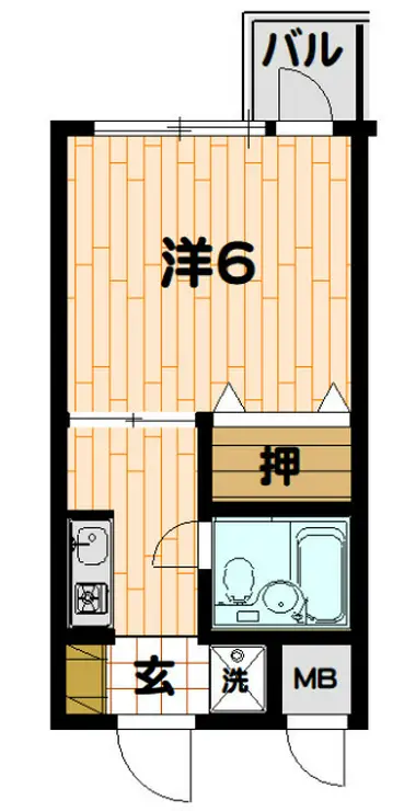 アルファライフ 3階階 間取り