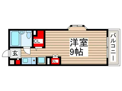 リ・ブート南流山(ワンルーム/5階)の間取り写真