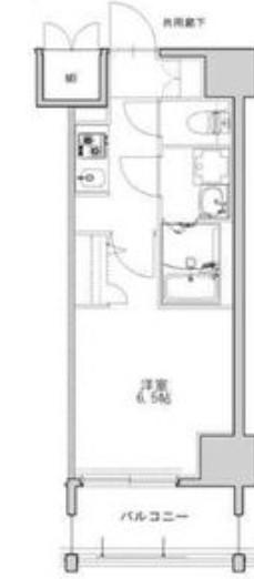 S-RESIDENCE名駅北ALESIA(1K/13階)の間取り写真