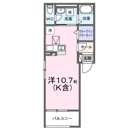 ＪＲ横須賀線 東逗子駅 徒歩8分 3階建 新築(ワンルーム/1階)の間取り写真