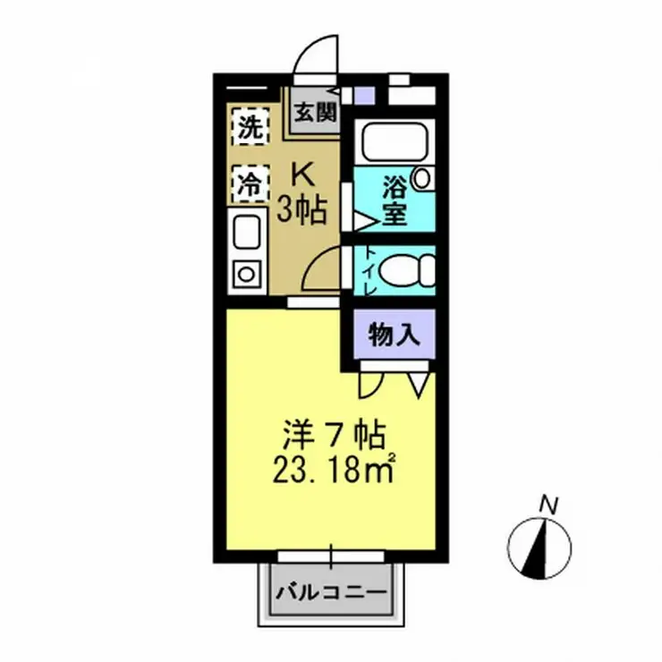 シティプラザ朝霞台 2階階 間取り