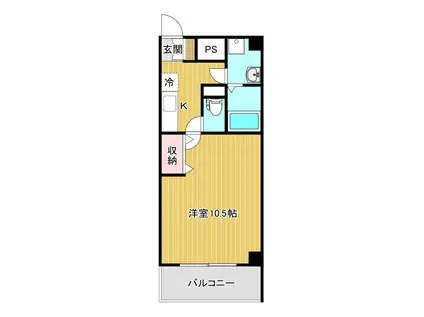 VALIS(1K/7階)の間取り写真