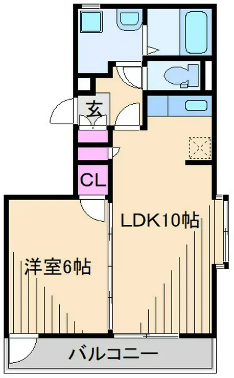 グリーンメゾン 1階階 間取り