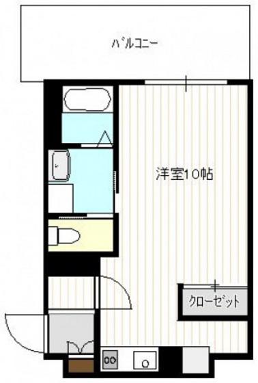 NOMAZEN BLD(ワンルーム/4階)の間取り写真