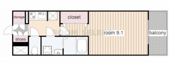 S-RESIDENCE鶴舞II 内覧できる部屋あります(1K/7階)の間取り写真