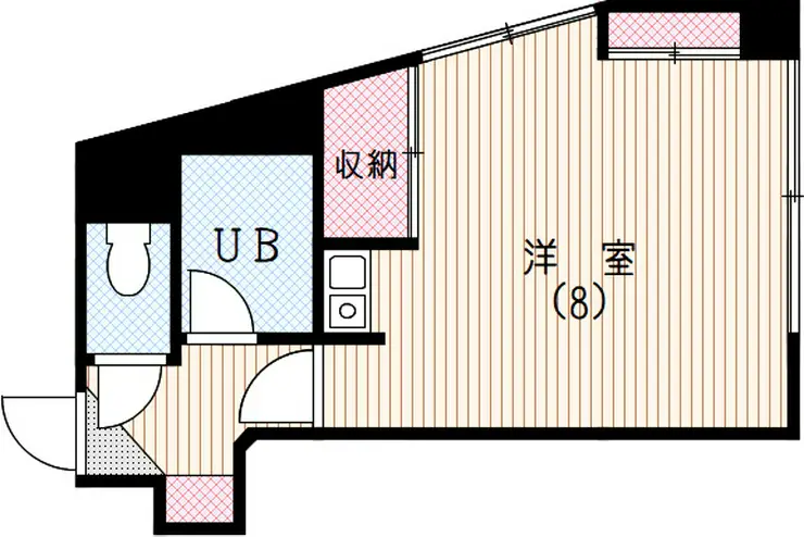ロイヤル小石川 1階階 間取り