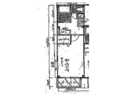 スタンヒル青山(ワンルーム/3階)の間取り写真