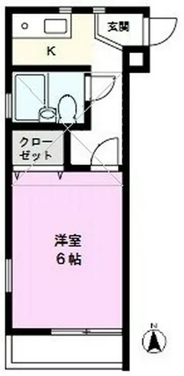 リベルティメゾン 1階階 間取り