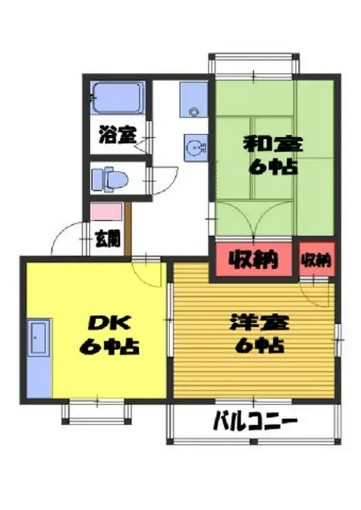 リファインドA 2階階 間取り