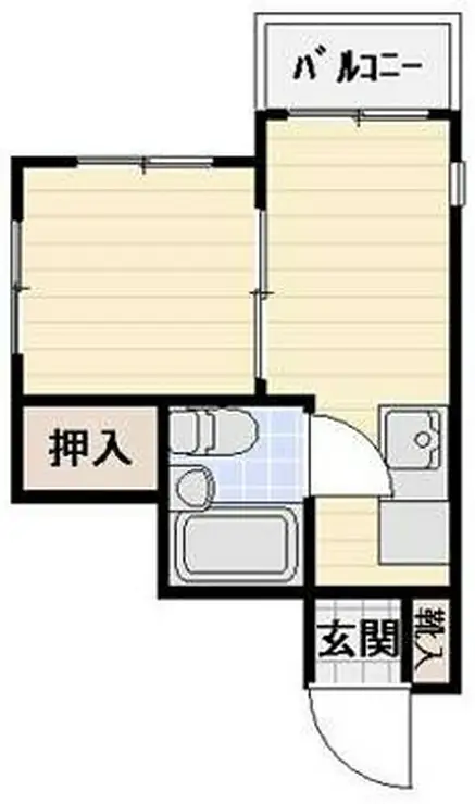 メゾン・ド・ノア大横町 2階階 間取り