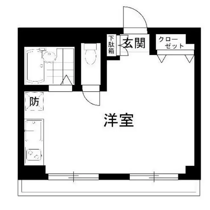 メゾン・ド・ヴィレ鷺沼 3階階 間取り