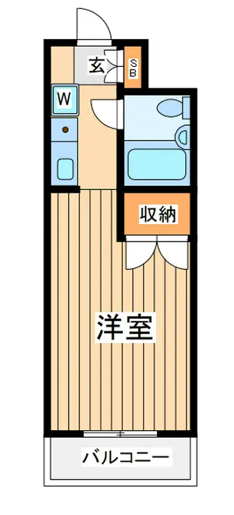 リッチマウント 4階階 間取り