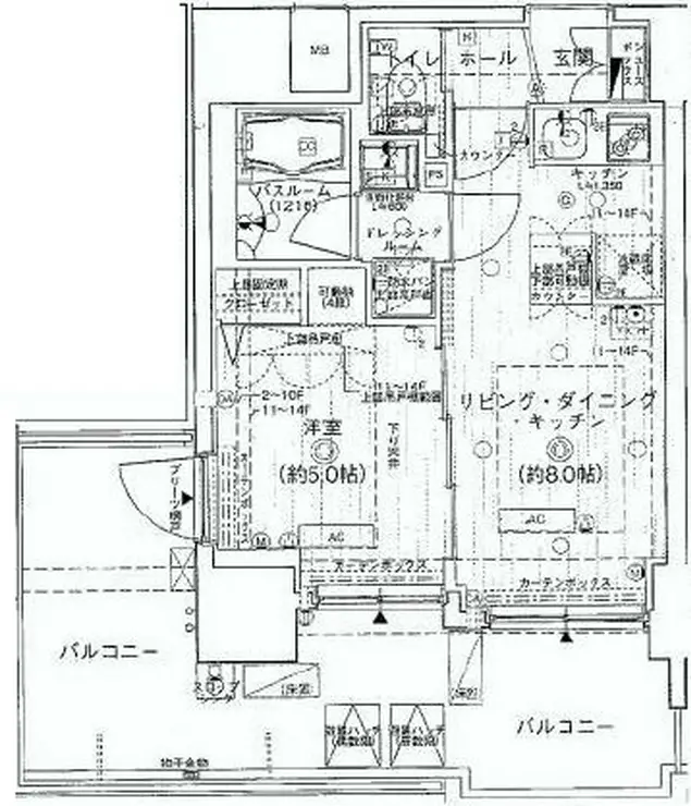 エステムプラザ品川大井町クリスタルヒルズ 12階階 間取り