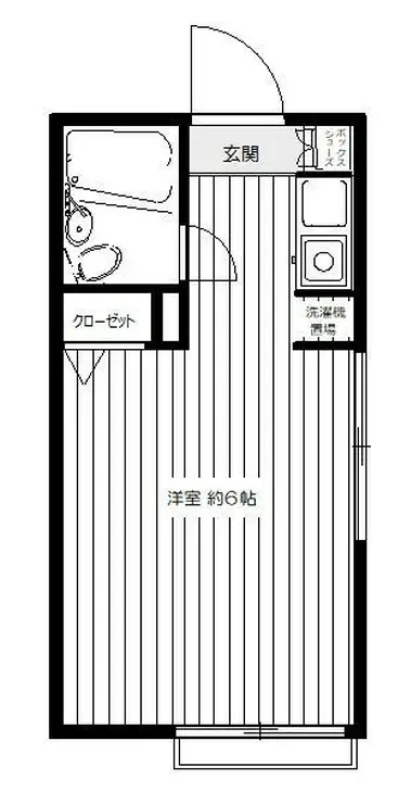 ヴィラ仁 1階階 間取り