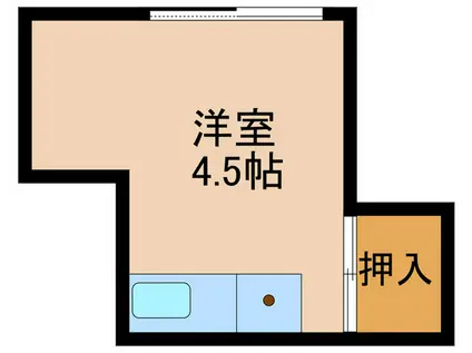 ORIENTAL POSSE INC(ワンルーム/2階)の間取り写真