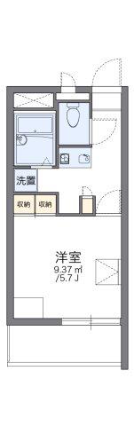 レオパレス原田(1K/3階)の間取り写真
