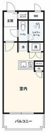 ワコーレ西新井第2(1K/3階)の間取り写真