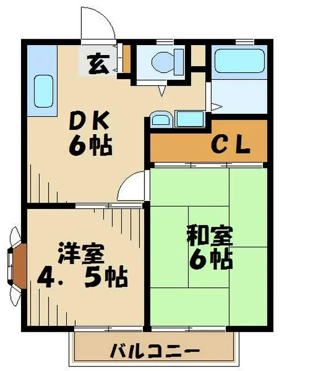 ピュアリティ多摩 1階階 間取り