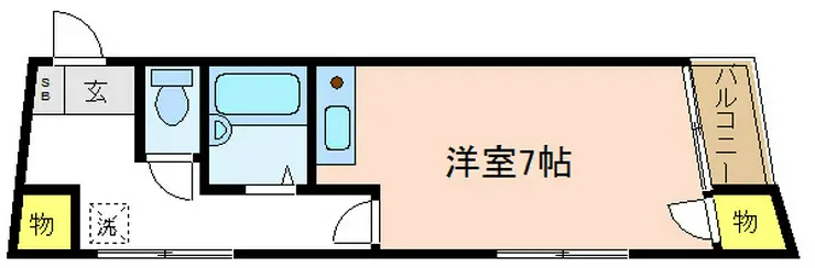 サラデカサ 3階階 間取り