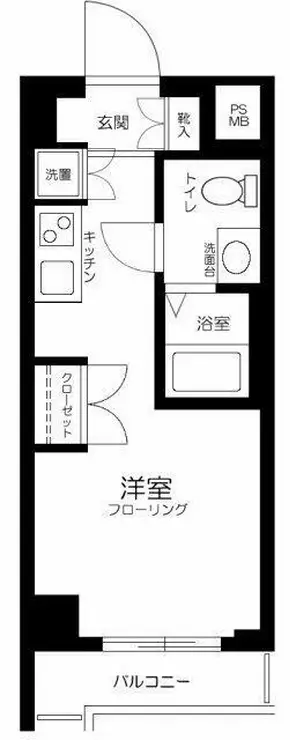 セントパレス池袋 4階階 間取り