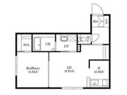 ペイフォワードN16(1LDK/5階)の間取り写真