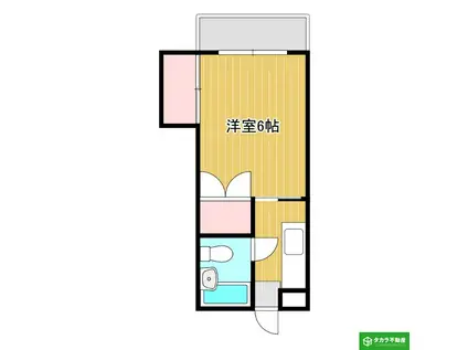 SETIA(1K/3階)の間取り写真