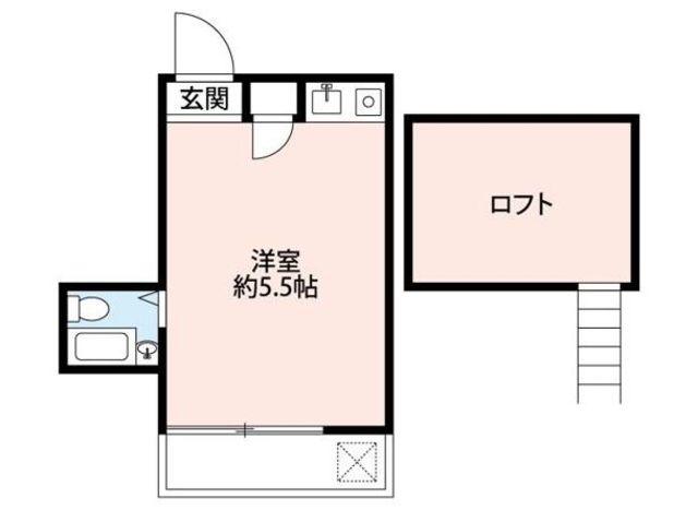 DRホームズ練馬II(ワンルーム/1階)の間取り写真