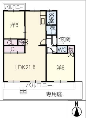 パビリオン梅林苑 A棟111号