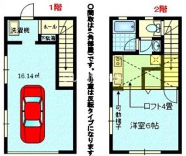 エフ・エヌ・ベース(1K/1階)の間取り写真