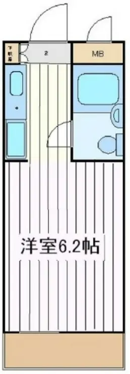 グローリア初穂池上 2階階 間取り
