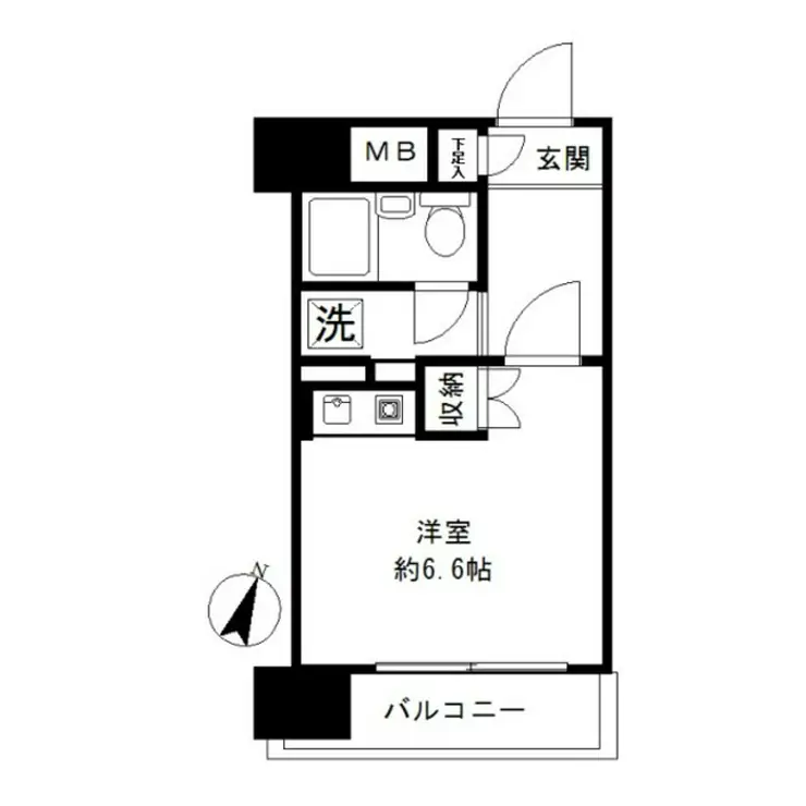 野村ステイツ市が尾 1階階 間取り
