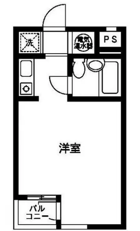 朝日プラザ南橋本 5階階 間取り