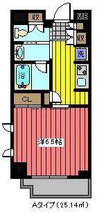ザ・レジデンス川口南町(1K/2階)の間取り写真
