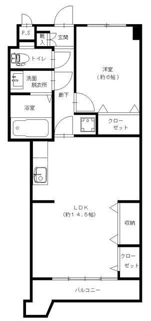 プルミエ青砥(1LDK/2階)の間取り写真