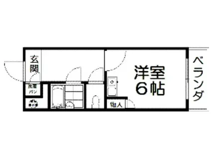 学研CITYCORE(ワンルーム/3階)の間取り写真