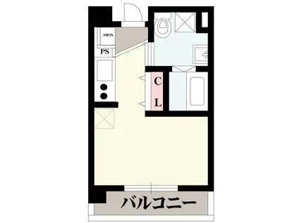 ORIENTCITY・M(ワンルーム/10階)の間取り写真