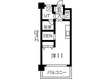 ARROW FIELDS 一番館(ワンルーム/2階)の間取り写真