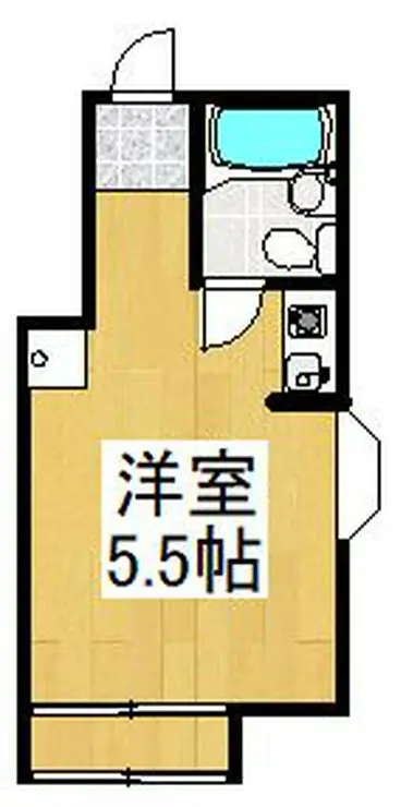 キャナール壱番館 1階階 間取り