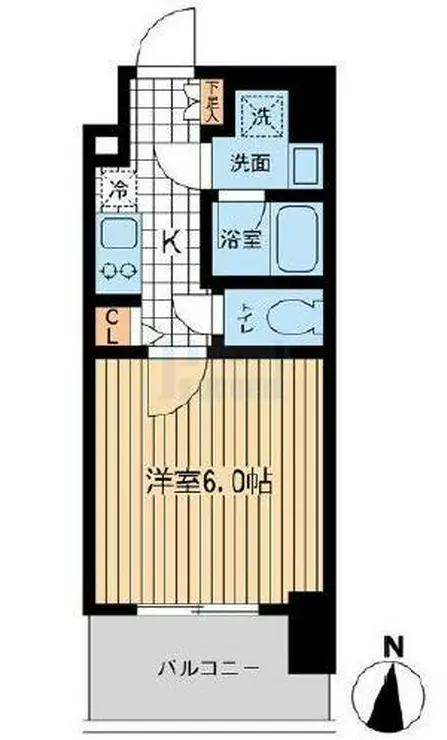 KDXレジデンス大山 12階階 間取り
